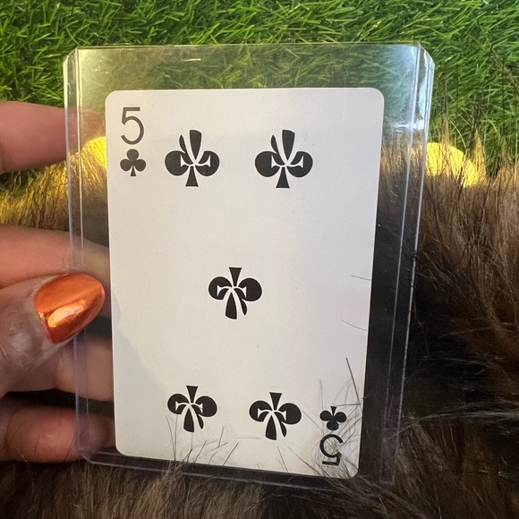 1 Cartier 5 of Clubs Playing Cards New! - Picture 6 of 7